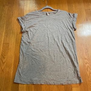 Divided Oversized Grey T-Shirt